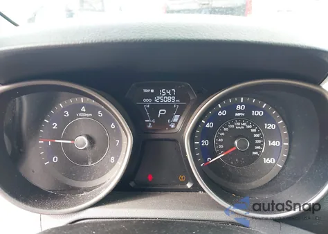 2013 Hyundai Elantra Gls из США, поврежденный, VIN 5NPDH4AE6DH373385